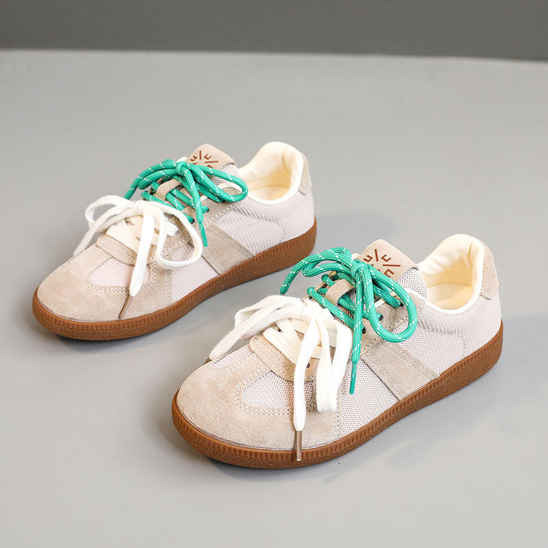Damen Sportliche Sneaker mit atmungsaktivem Obermaterial und bequemer Dämpfung EB