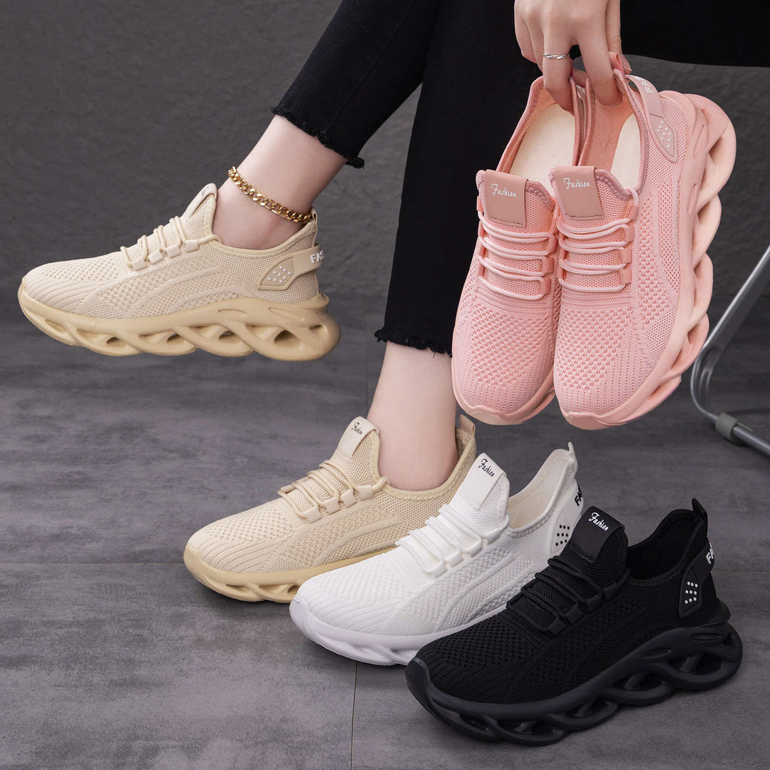 Damen Atmungsaktive Sport Sneakers mit Dämpfungssystem EB