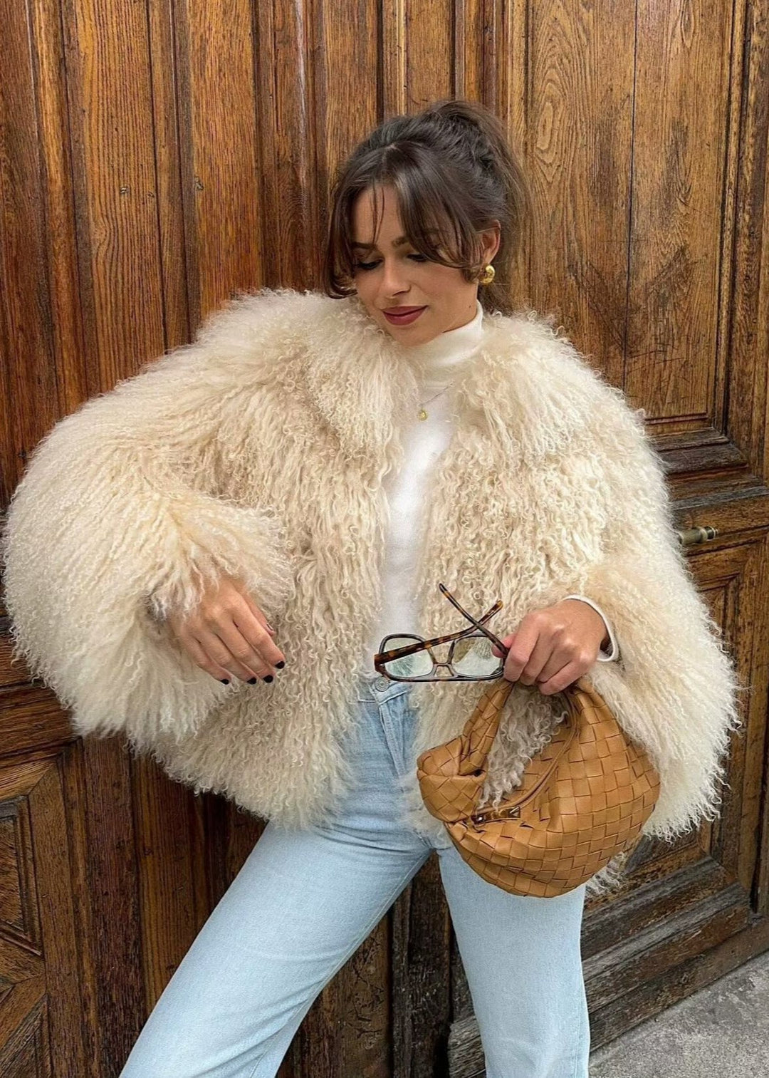 EB | Faux Shearling Jacke