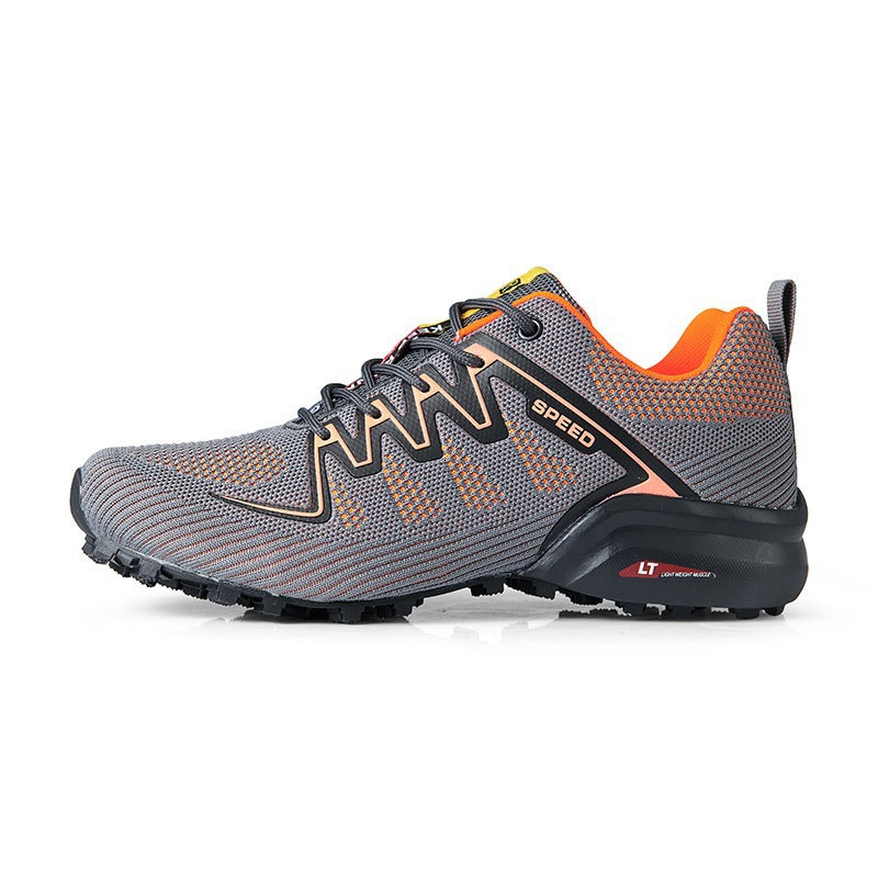 Damen Trailrunning-Schuhe mit atmungsaktivem Mesh-Obermaterial und rutschfester Profilsohle EB