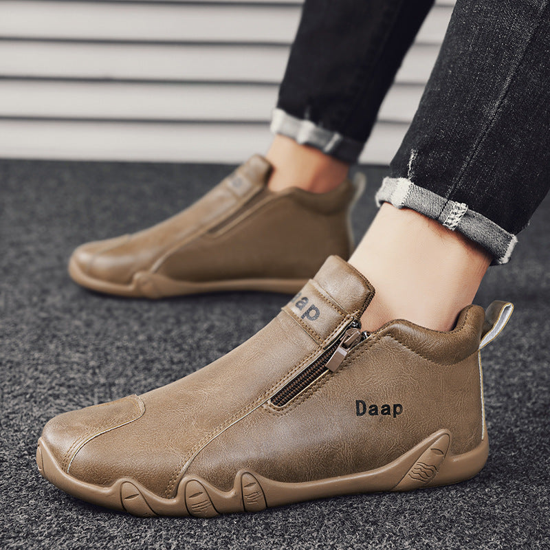 Herren Bequeme Ankle Boots EB