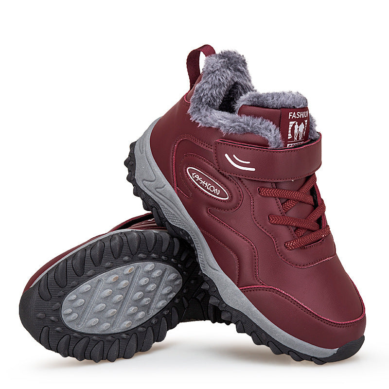 Damen Winterliche Schnürstiefel mit wärmendem Innenfutter EB