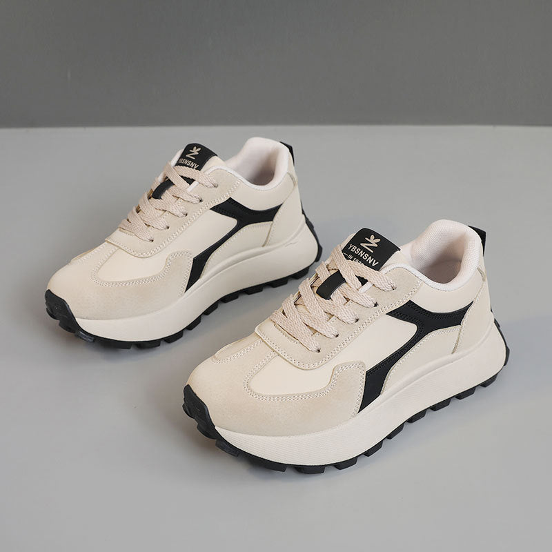 Damen Sportliche Sneaker mit stabiler Sohle und atmungsaktivem Obermaterial EB