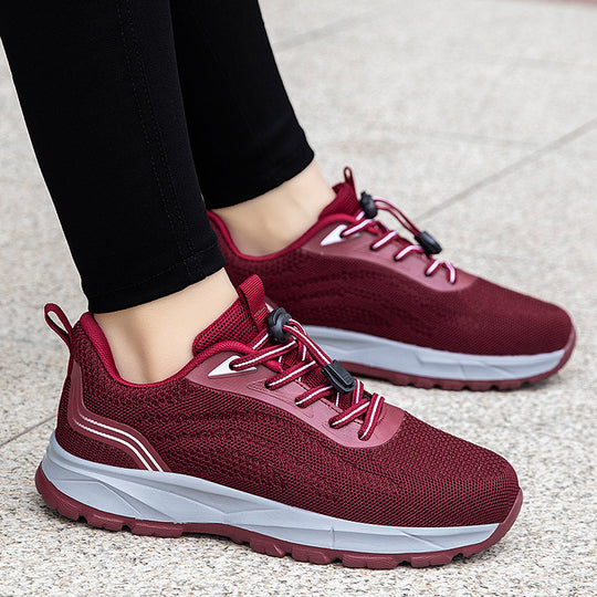 Damen Sportliche Lauf-Sneaker mit dämpfender Sohle und atmungsaktivem Obermaterial EB