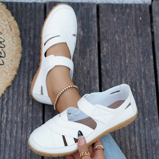 Damen Sandalen mit atmungsaktivem Obermaterial und komfortablem Riemen EB