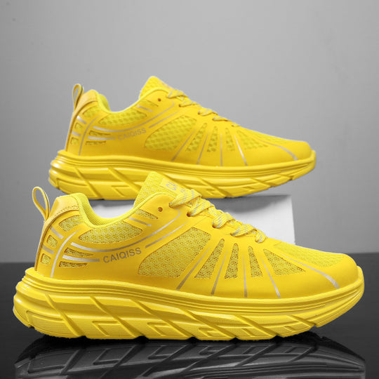 Herren Stabilitäts-Laufschuhe mit keilförmiger Energierückführungssohle und nahtlosem Mesh-Upper EB