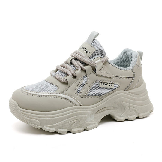 Damen Sportliche Sneaker mit ergonomischer Dämpfung und atmungsaktiver Mesh-Oberfläche EB