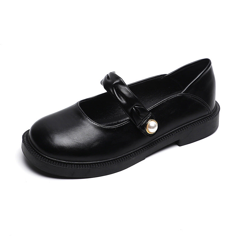 Damen elegante Ballerinas mit Schleifenakzent EB