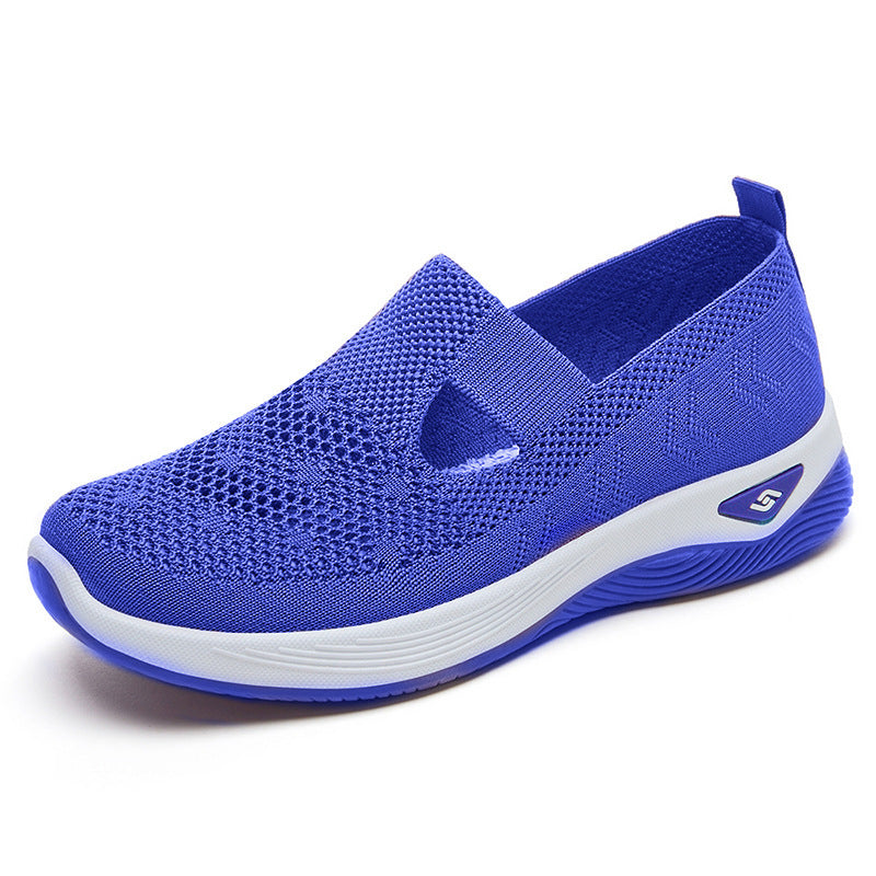 Damen Bequeme und atmungsaktive Knit-Slipper EB