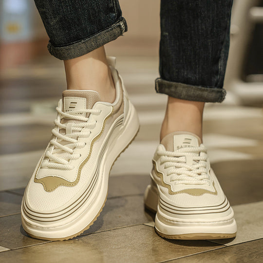 Damen Komfortable und modische Sneakers mit atmungsaktivem Obermaterial EB