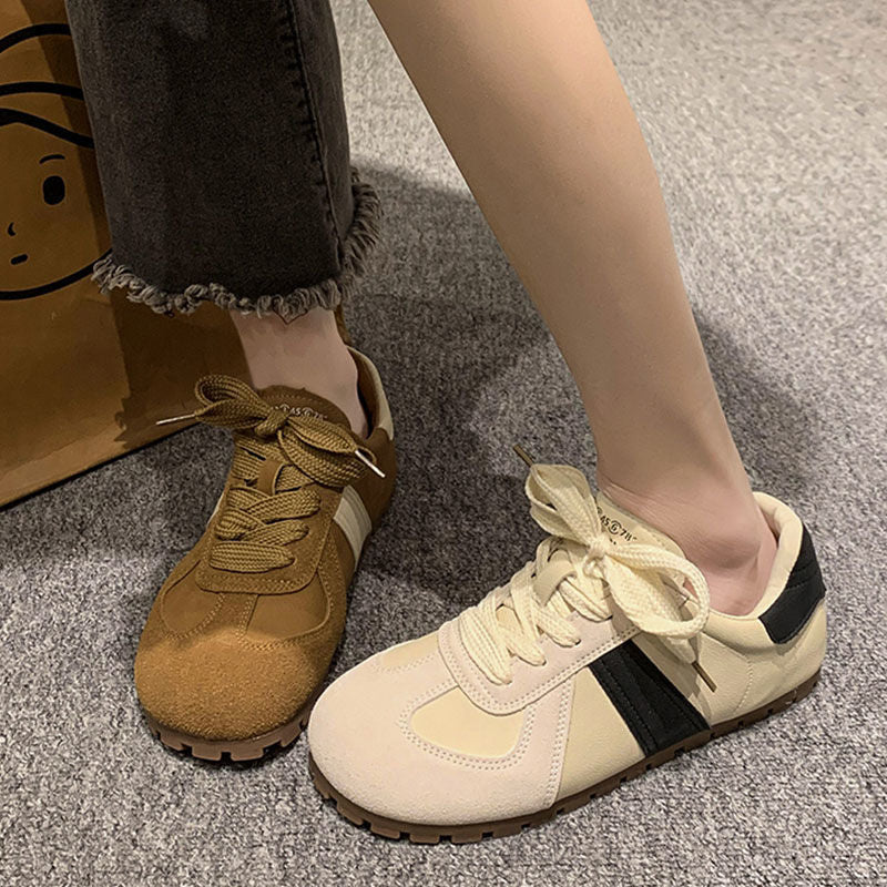 Damen Freizeitsneaker aus hochwertigem Wildleder mit komfortabler Sohle EB
