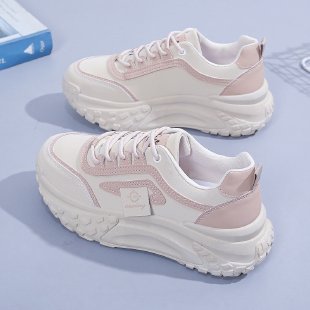Damen Chunky Sneakers mit atmungsaktivem Obermaterial und dämpfender Laufsohle EB