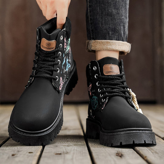 Damen Stiefel mit modernem Design und robustem Profil EB