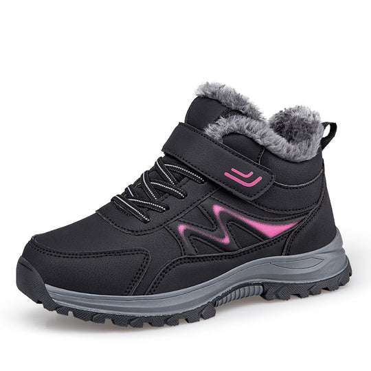 Damen Winterstiefel mit isolierendem Warmfutter und praktischem Klettverschluss EB