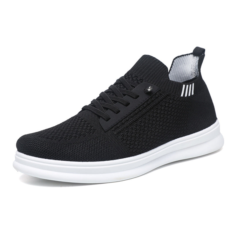 Damen Atmungsaktive Sneakers mit elastischem Kragen und rutschfester Sohle EB