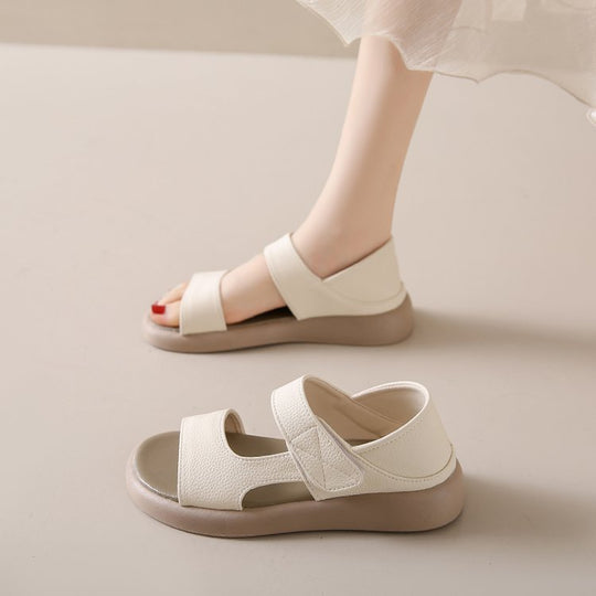 Damen Komfortable Klett-Sandalen EB