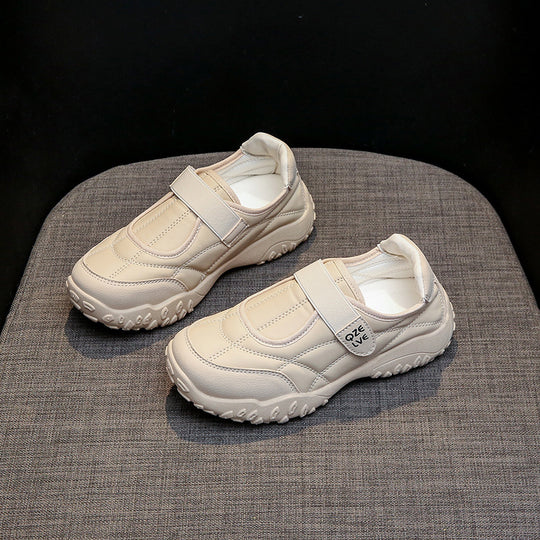 Damen Komfortable Freizeitschuhe mit strapazierfähiger Gummisohle und verstellbarem Riemen EB