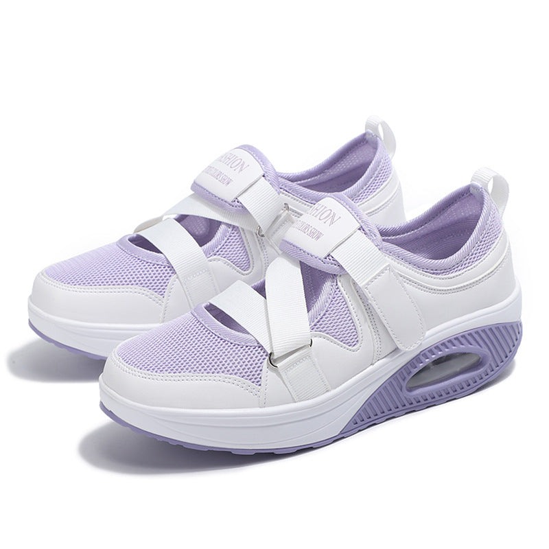 Damen Atmungsaktive Freizeitschuhe mit verstellbaren Riemen EB