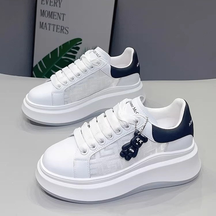 Damen modische Chunky Sneakers mit flexibel dämpfender Sohle und atmungsaktiver Estradakonstruktion EB