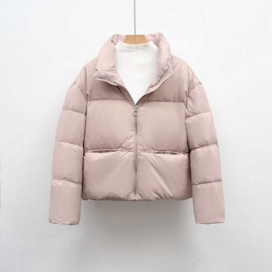Damen hochwertige Steppjacke mit kurzem Schnitt EB