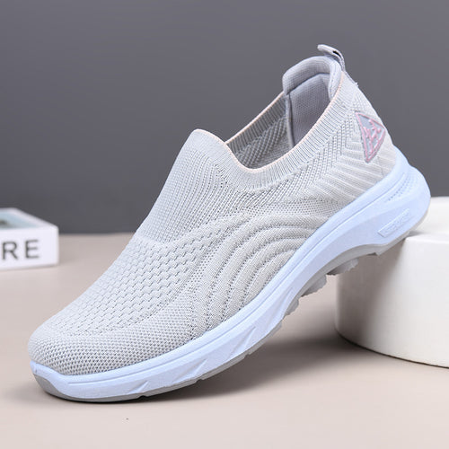 Damen Bequeme und flexible Slip-On Sneaker EB