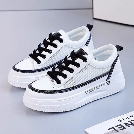 Damen Sneaker mit atmungsaktivem Mesh und sportlicher Laufsohle EB