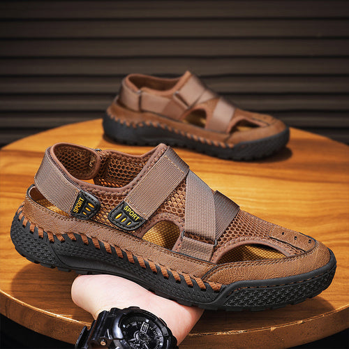 Damen Sport Sandalen mit atmungsaktivem Mesh und verstellbaren Riemen EB