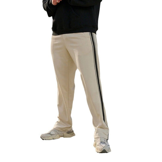 Herren sportliche Trainingshose mit seitlichen Streifen EB