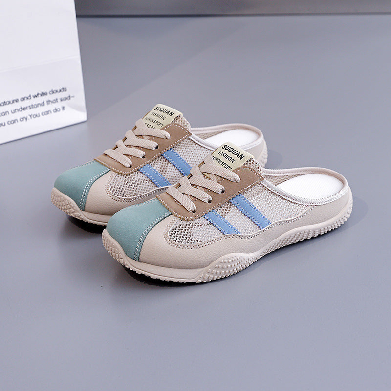 Damen Freizeit Sneakers mit atmungsaktiver Mesh-Oberfläche und rutschfester Sohle EB