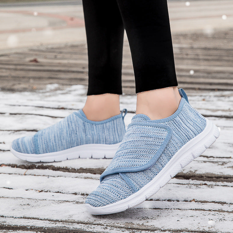Damen Alltagssneaker mit elastischem Einstieg und rutschfester Sohle EB