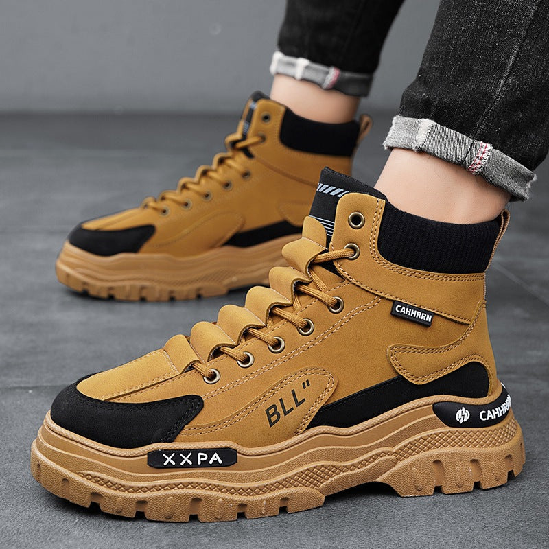 Herren robuste Outdoor Sneakers mit verstärkter Sohle EB