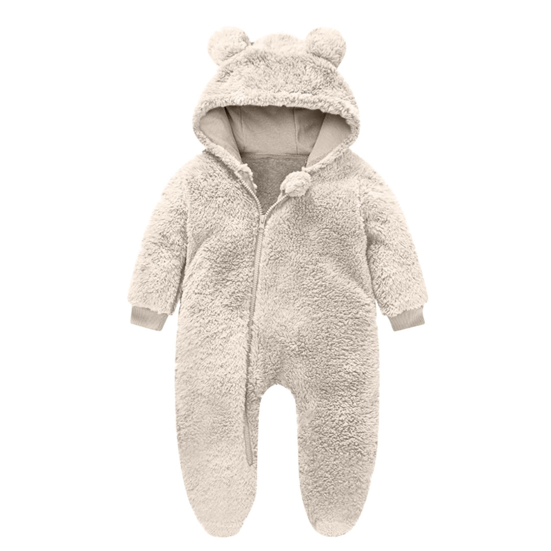Kleinkind Fleece Overall mit Bärenohren EB