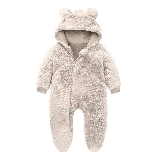 Kleinkind Fleece Overall mit Bärenohren EB