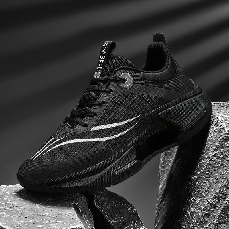 Unisex atmungsaktive Mesh-Runner mit gitterstruktur, stabilisierendem Mittelkeil und geteiltem Stabilisator EB