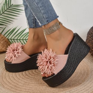 Damen Espadrilles mit modischem Blumendesign EB