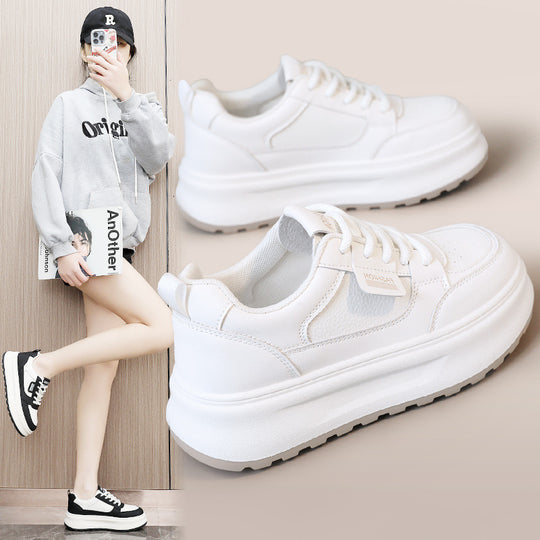 Damen modische Sneakers mit gepolsterter Sohle und atmungsaktivem Obermaterial EB