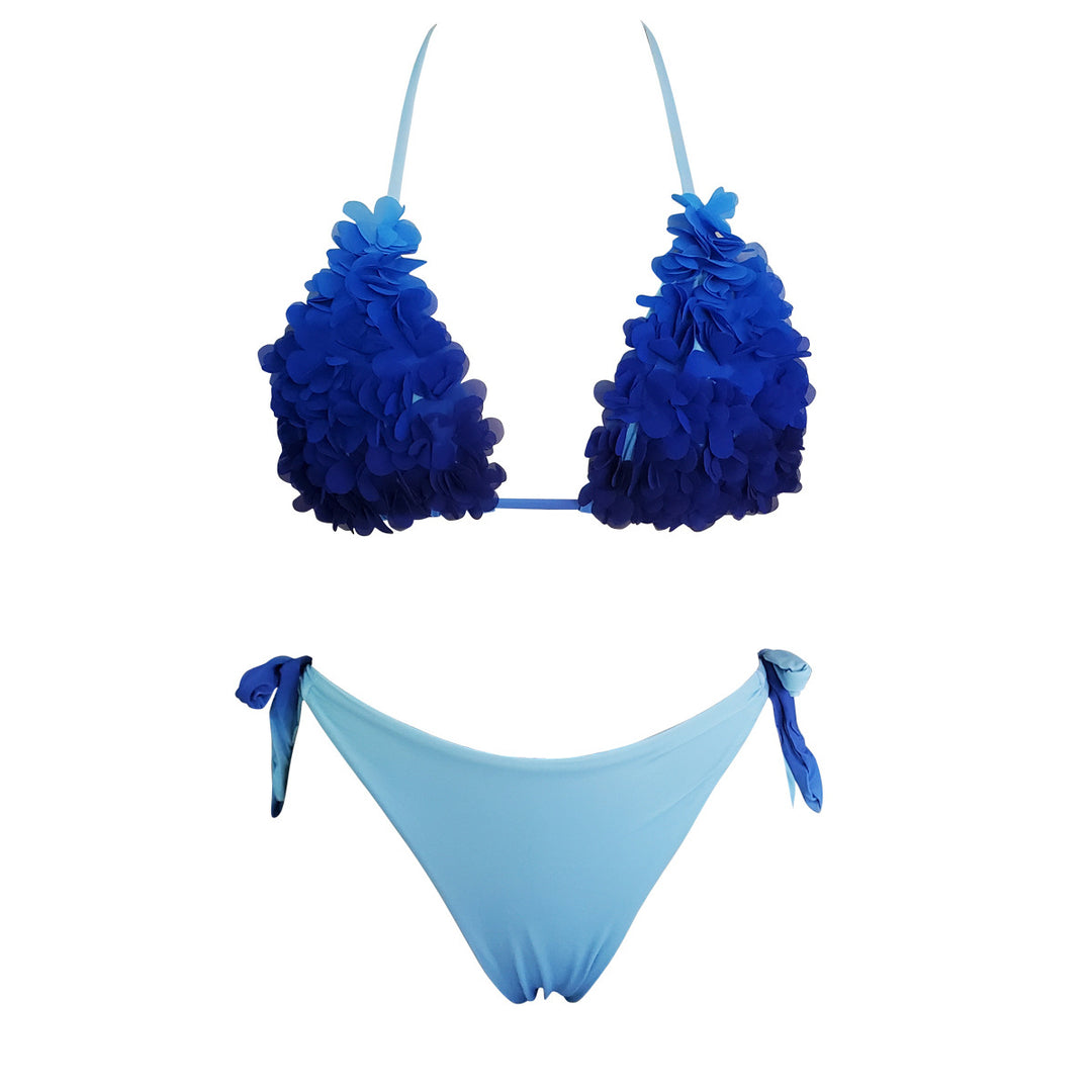 Damen Bikini-Set mit floralem Design EB