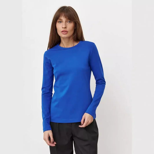 Damen Langarmshirt mit modernem Schnitt und figurfreundlicher Passform EB