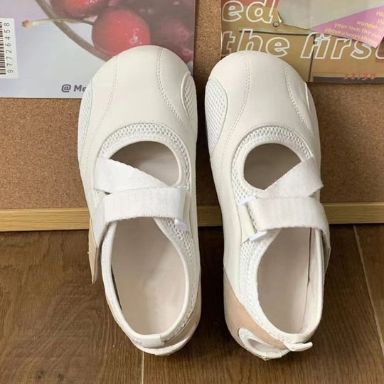 Damen Leichte und atmungsaktive Tanzschuhe mit praktischem Klettverschluss EB