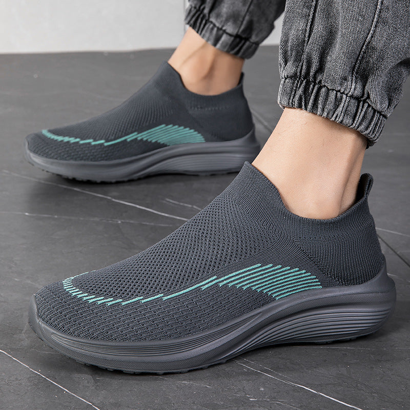 Damen Atmungsaktive und flexible Slip-On Sneakers EB