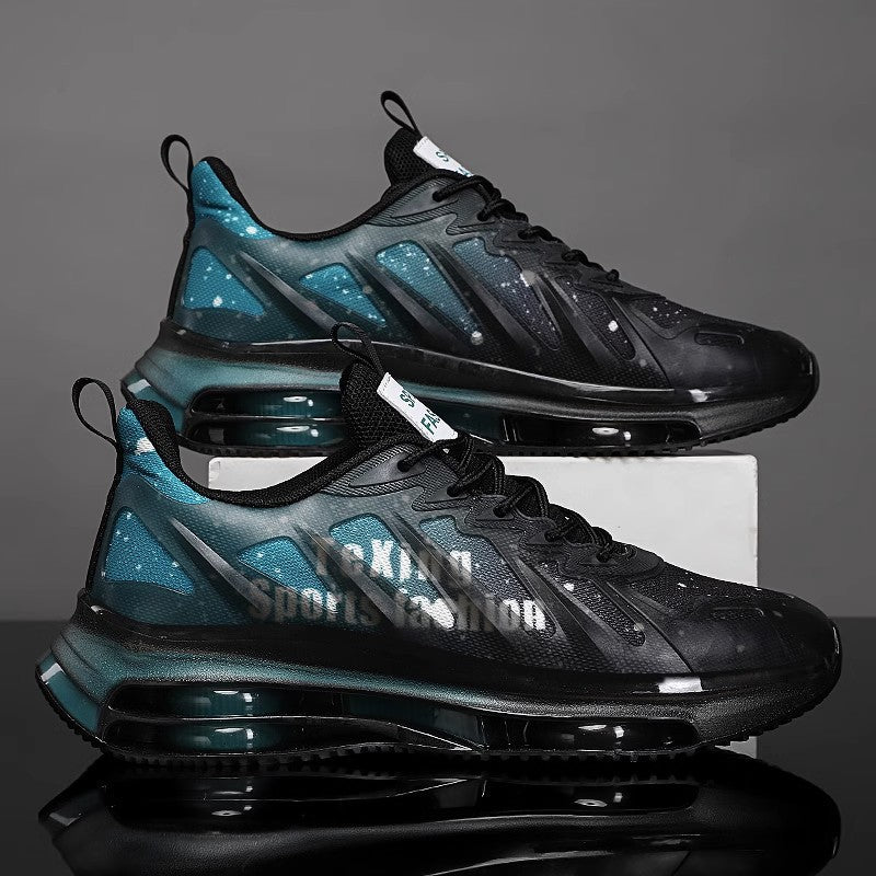 Damen Sportliche Sneakers mit transparentem Obermaterial und LED-Beleuchtung EB