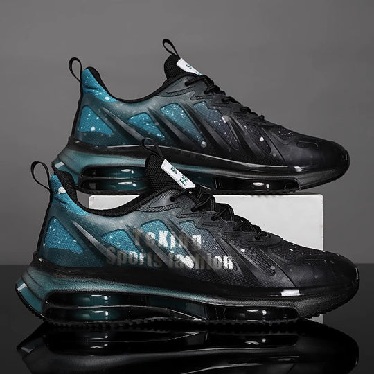 Damen Sportliche Sneakers mit transparentem Obermaterial und LED-Beleuchtung EB