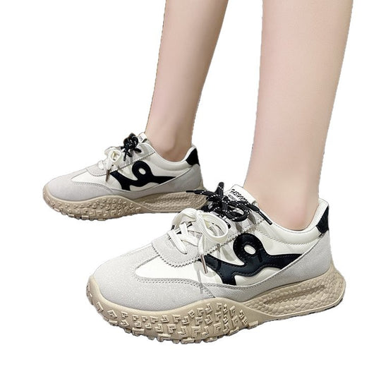 Damen Freizeit Sneakers mit überlegener Dämpfung und rutschfester Sohle EB