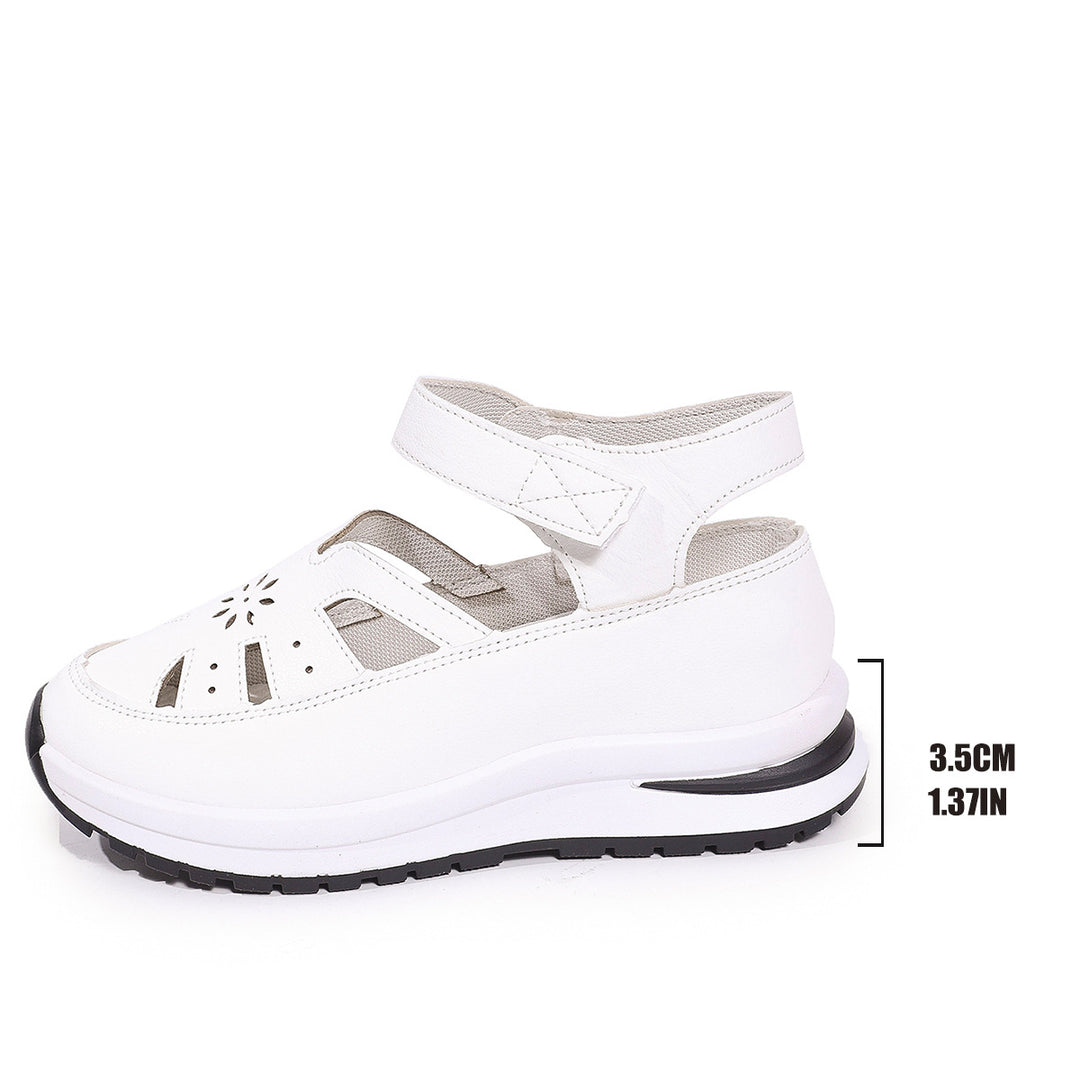 Damen orthopädische Sandalen mit verstellbarem Riemen und atmungsaktivem Obermaterial EB