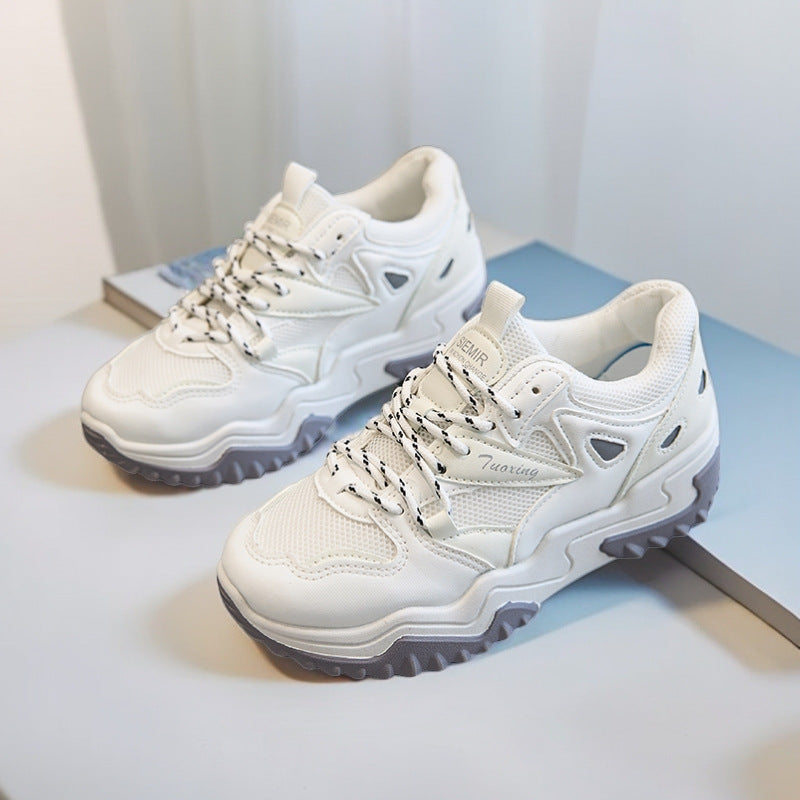 Damen Lifestyle Sneakers mit atmungsaktivem Mesh und rutschfester Sohlenkonstruktion EB