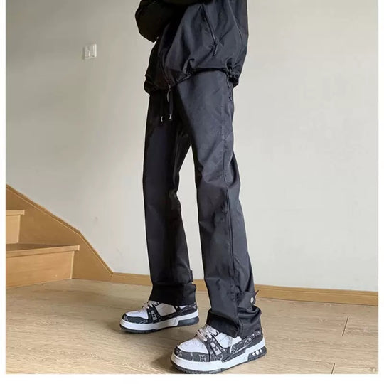Herren modische Freizeit-Hose mit lässigem Schnitt EB