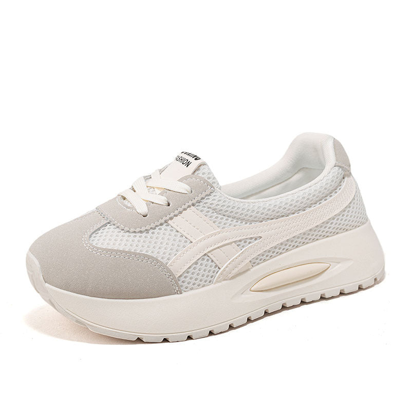 Damen Bequeme Sport-Sneaker mit atmungsaktivem Obermaterial und dämpfender Laufsohle EB