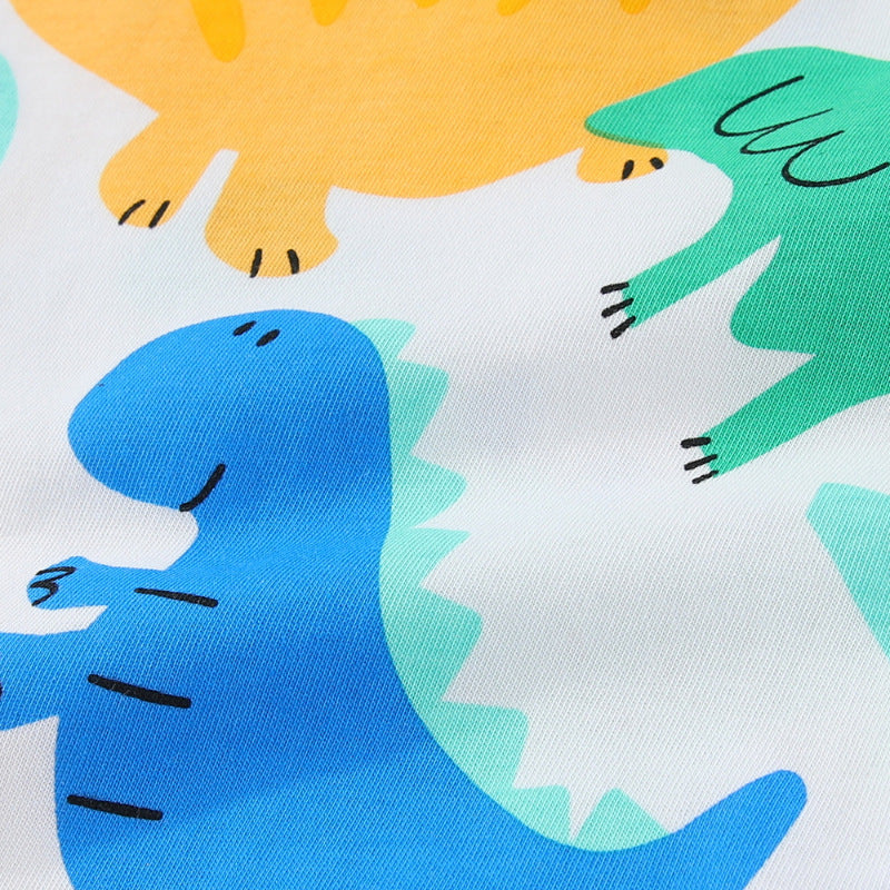 Kinder T-Shirt mit fröhlichem Dinosauriermotiv EB