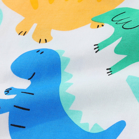 Kinder T-Shirt mit fröhlichem Dinosauriermotiv EB