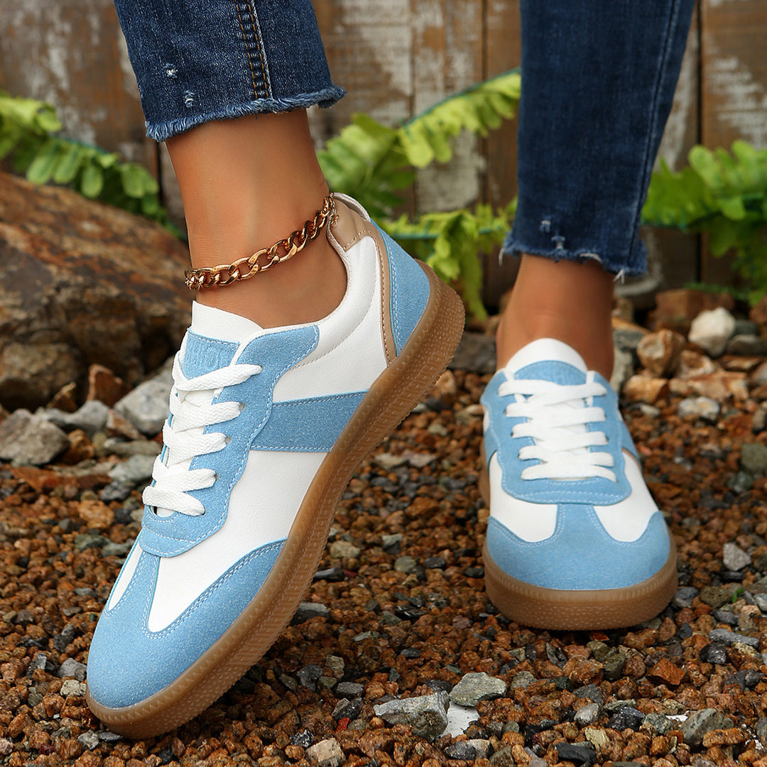 Damen Sneakers mit weichem Obermaterial und rutschfester Laufsohle EB